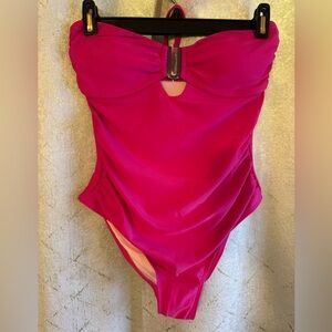 Cupshe Fuchsia One-Piece Swimsuit💗